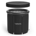 Tubfamily original luksus isbad - Pop op - sort - transportabelt