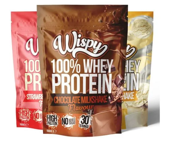 Wispy Whey 100 Protein 1kg Chocolate Milkshake