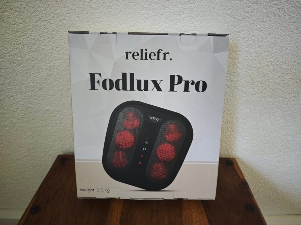 Fodlux Pro fodmassageapparat unboxing