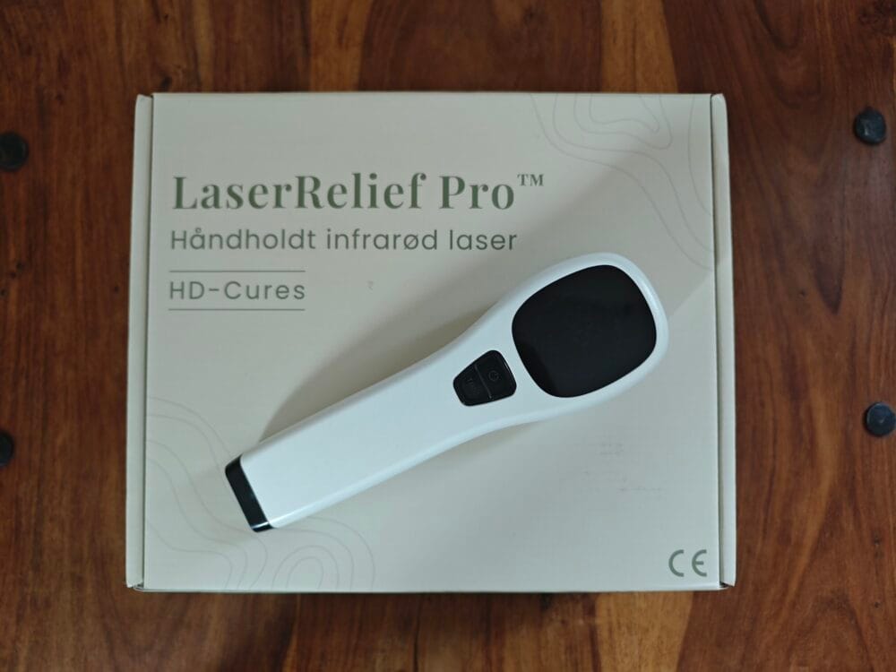 LaserRelief Pro håndholdt laser inden unboxing
