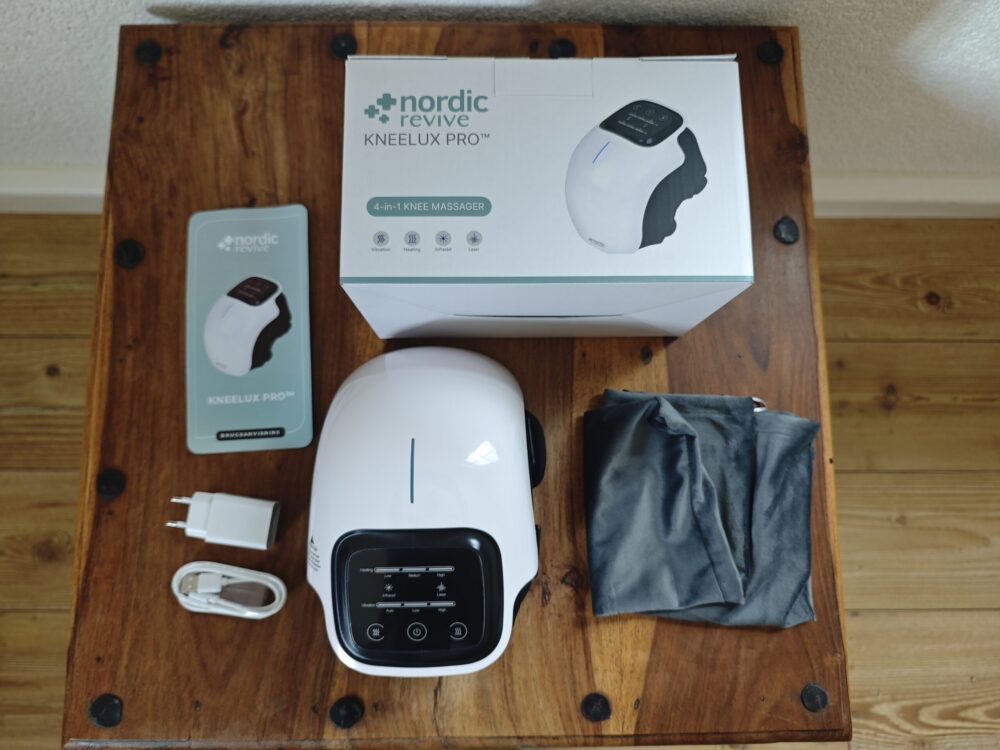 Unboxing af Kneelux Pro og tilbehør