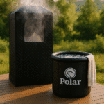 Dampsauna + Isbad - den ultimative hjemme-welness