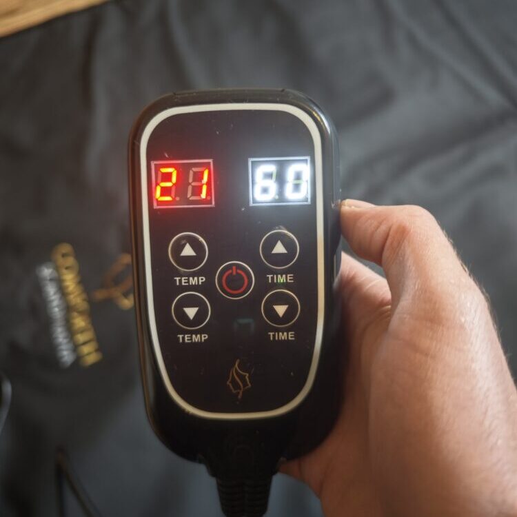 Comforth infrarød saunatæppe controller med display