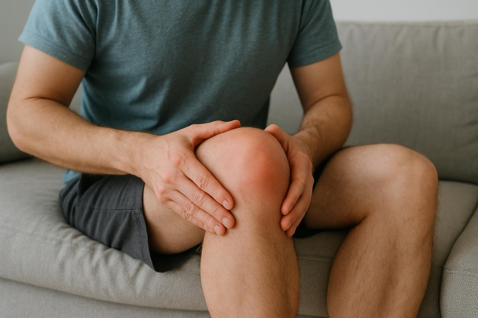 Hævet knæ: årsager, behandling og hurtig lindring