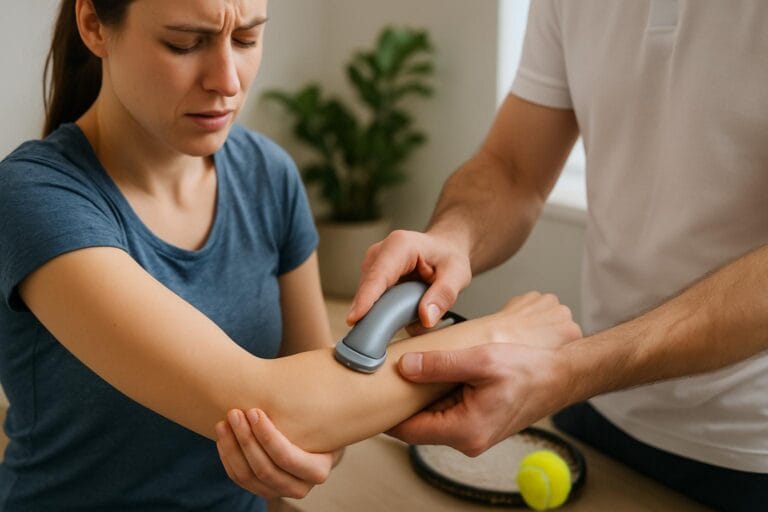 Tennisalbue behandling: sådan lindrer du smerterne hurtigere