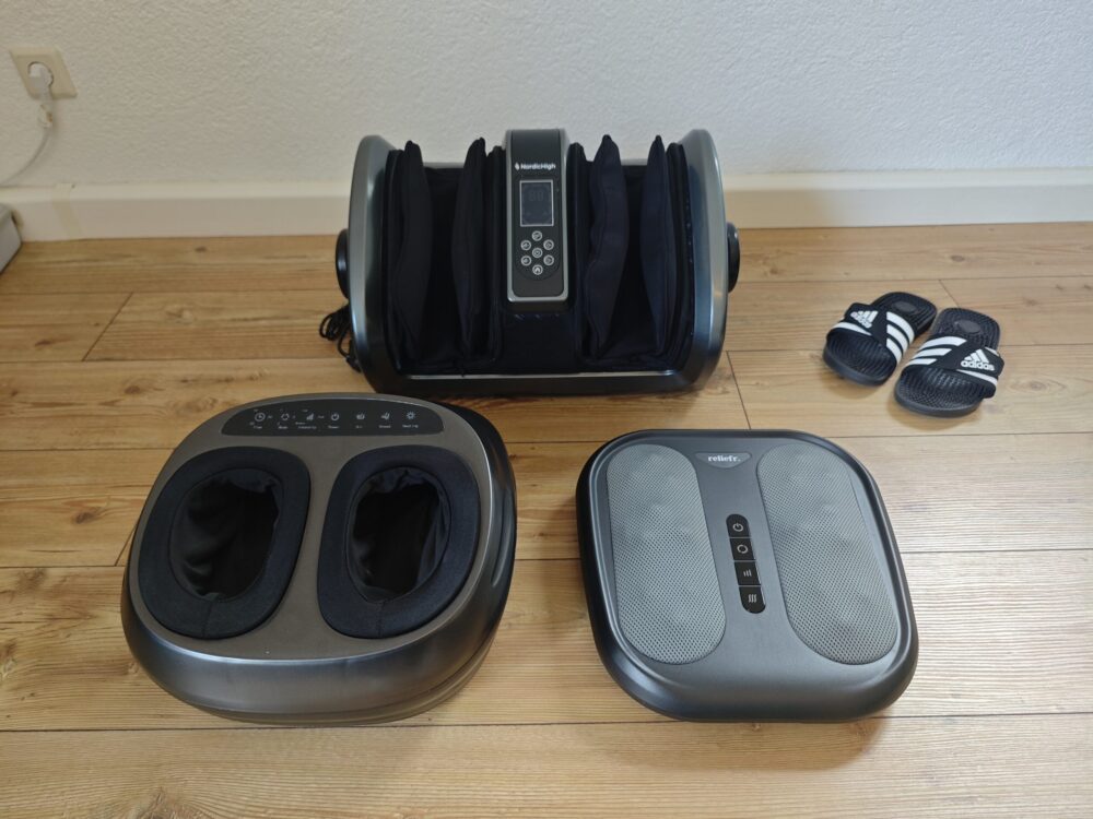 FodMassage+ sammenlignet med andre fodmassagemaskiner