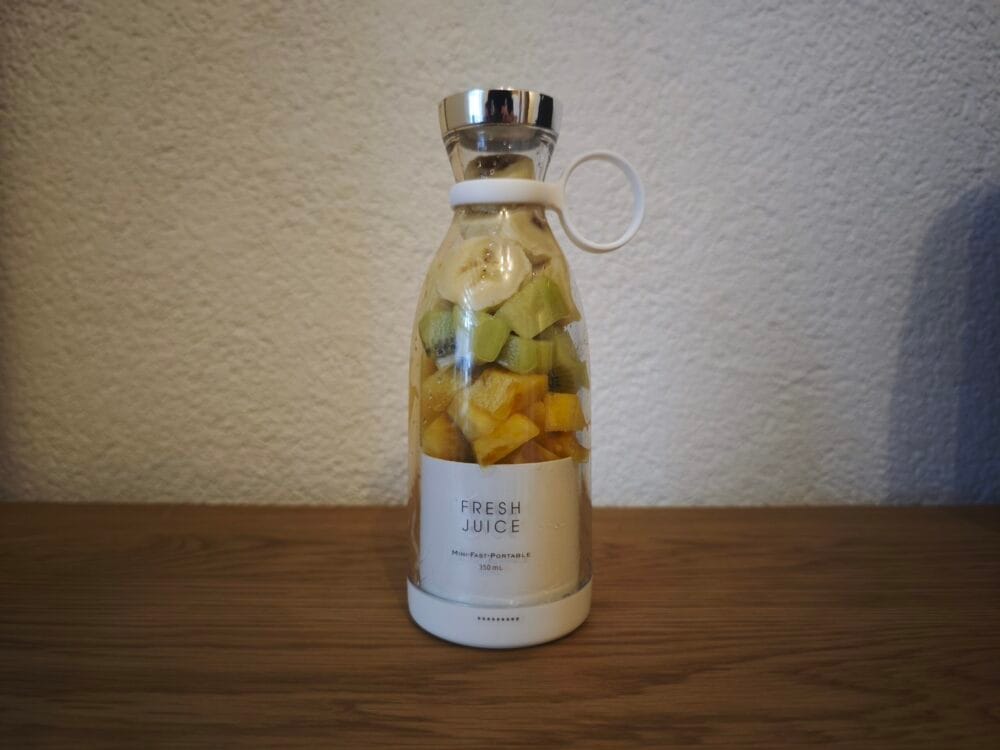 FreshJuice med frugter i