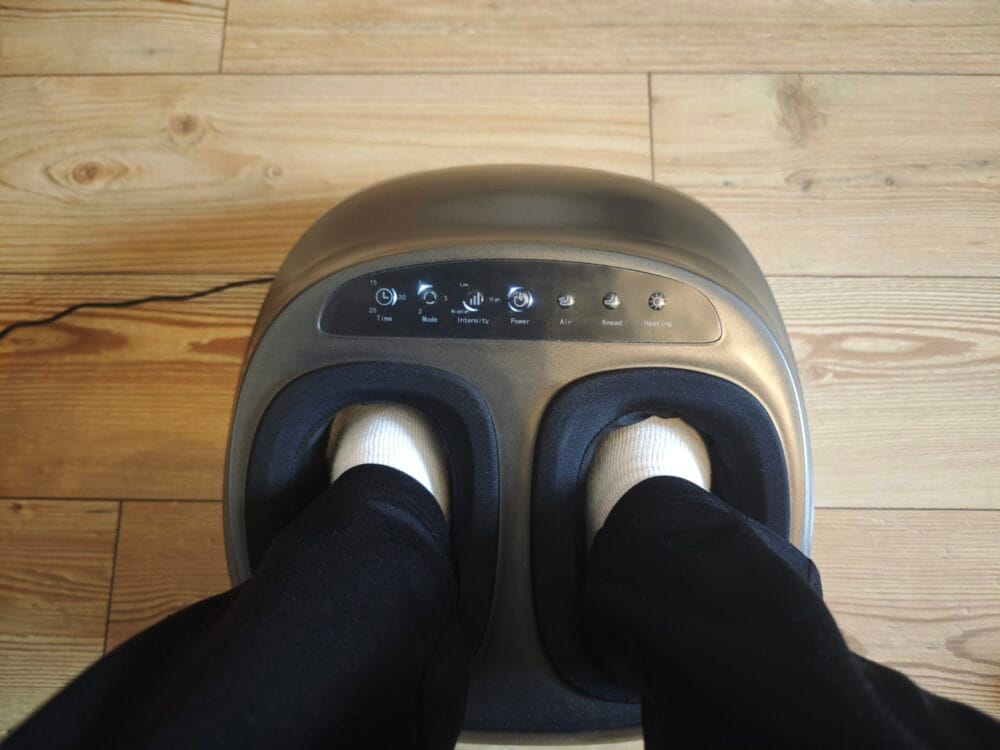 Jeg tester Nordic Recover FodMassage+ fodmassageapparatet