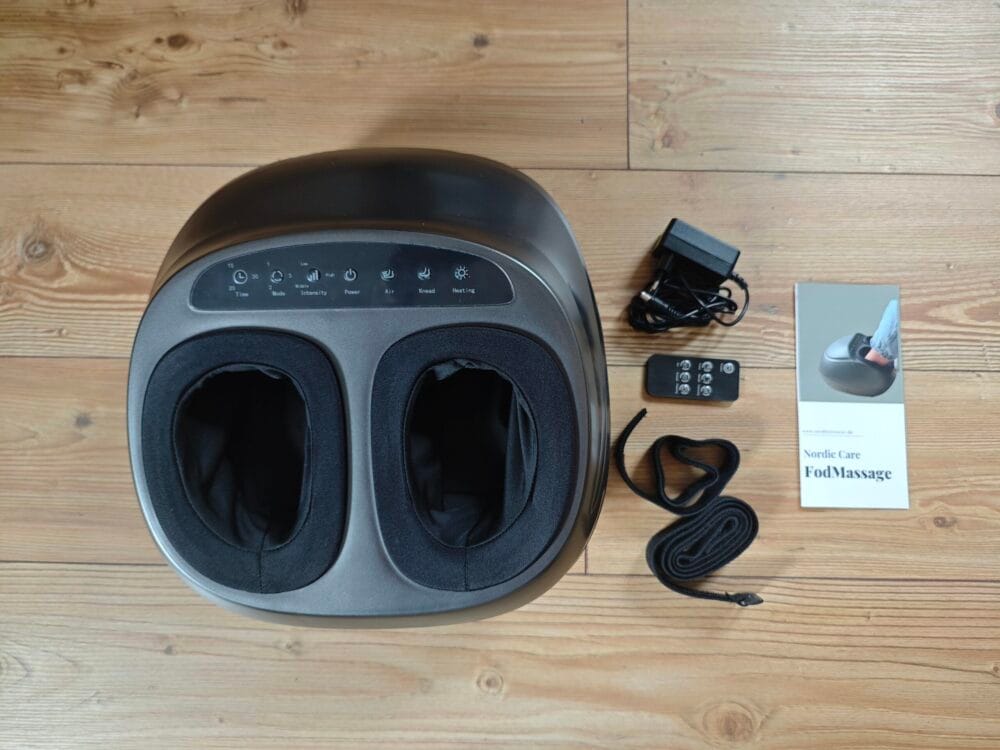 Nordic Recover FodMassage+ fodmassagemaskine med tilbehør