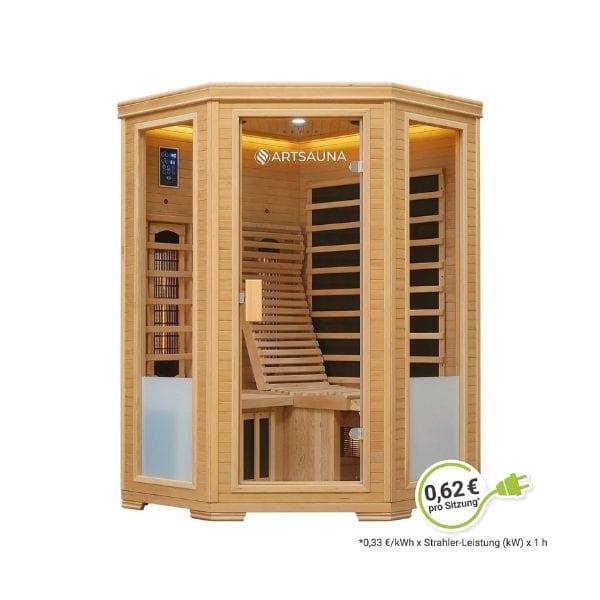 Infrarødkabine Aalborg – Dual Teknologi (2 personer)