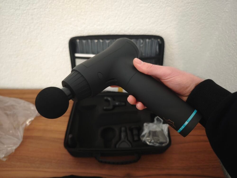Første oplevelse med Comforth Muscleflow massagepistol