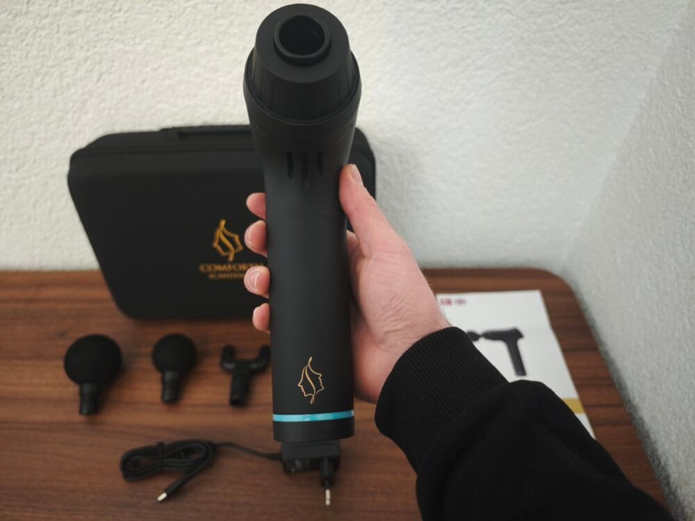 Jeg skal til at teste Comforth Muscleflow massagepistol